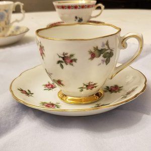 Vintage Trimont china teacup, hand painted